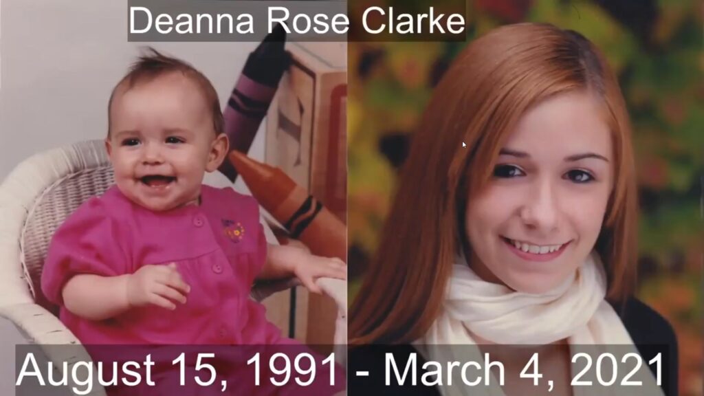 Deanna Rose Clarke Birth to Passing